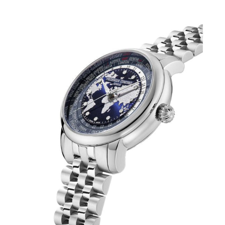 Frederique constant Manufacture Classic Worldtimer Men's Watch - FC-719NN3H6B