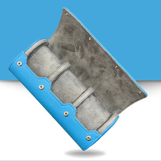 Three Slot Watch Travel Pounch