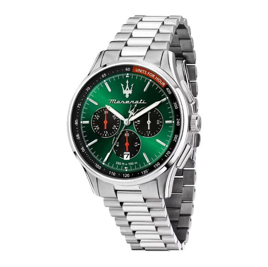 Maserati Sorpasso Green Dial Men's Watch - R8873624002