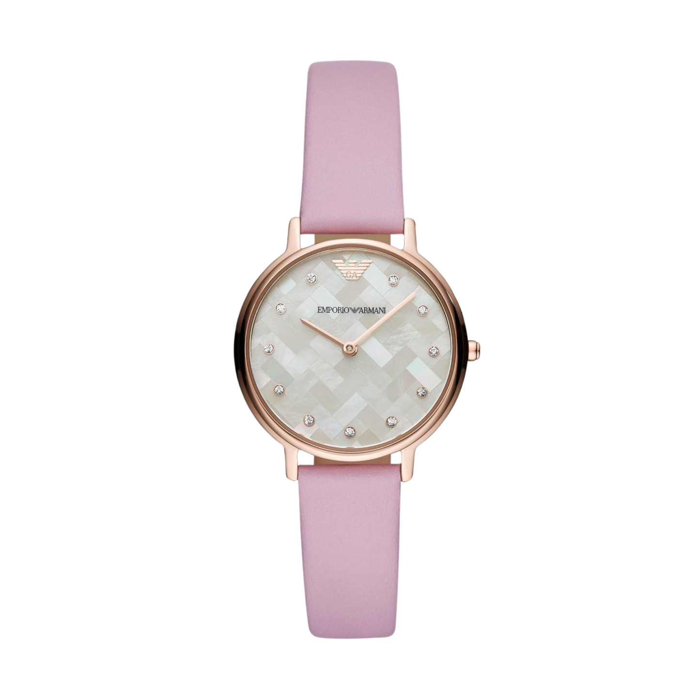 Emporio Armani Kappa Mother Of Pearl Dial Ladies Watch- AR11130