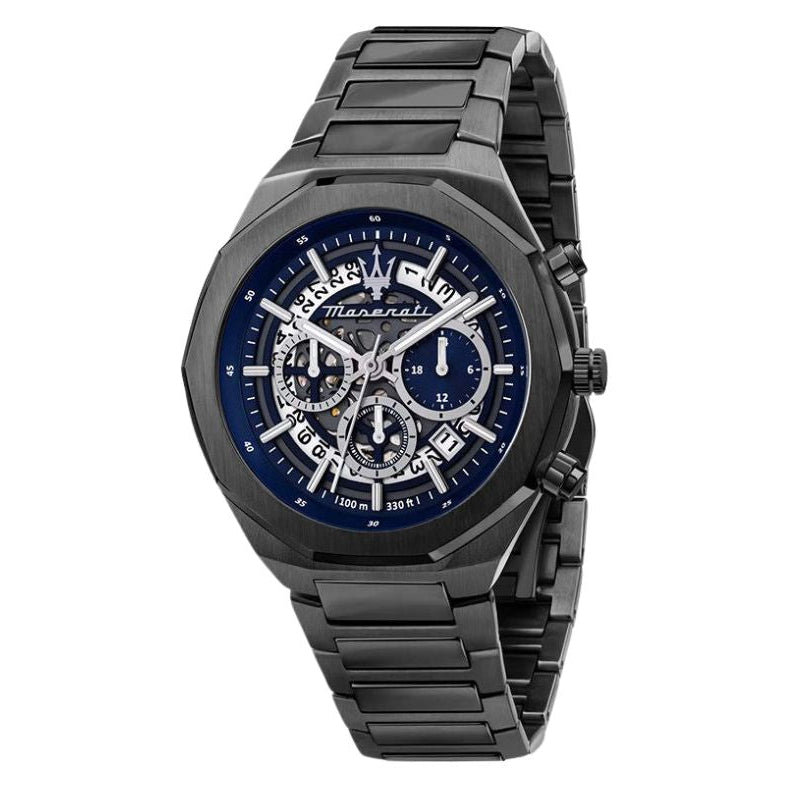 Maserati Stile Skeleton Dial Men's Watch - R8873642012