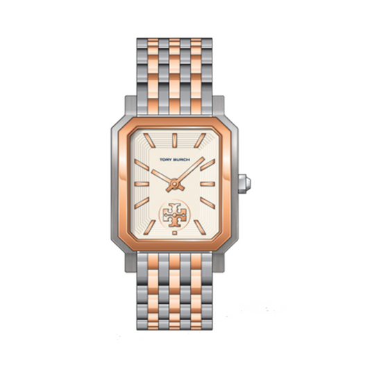 Tory Burch Robinson Rose Gold Tone Stainless Steel Strap Ladies Watches-TBW1509