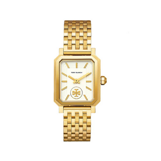 Tory Burch Robinson Gold Stainless Steel Strap Ladies Watches-TBW1500