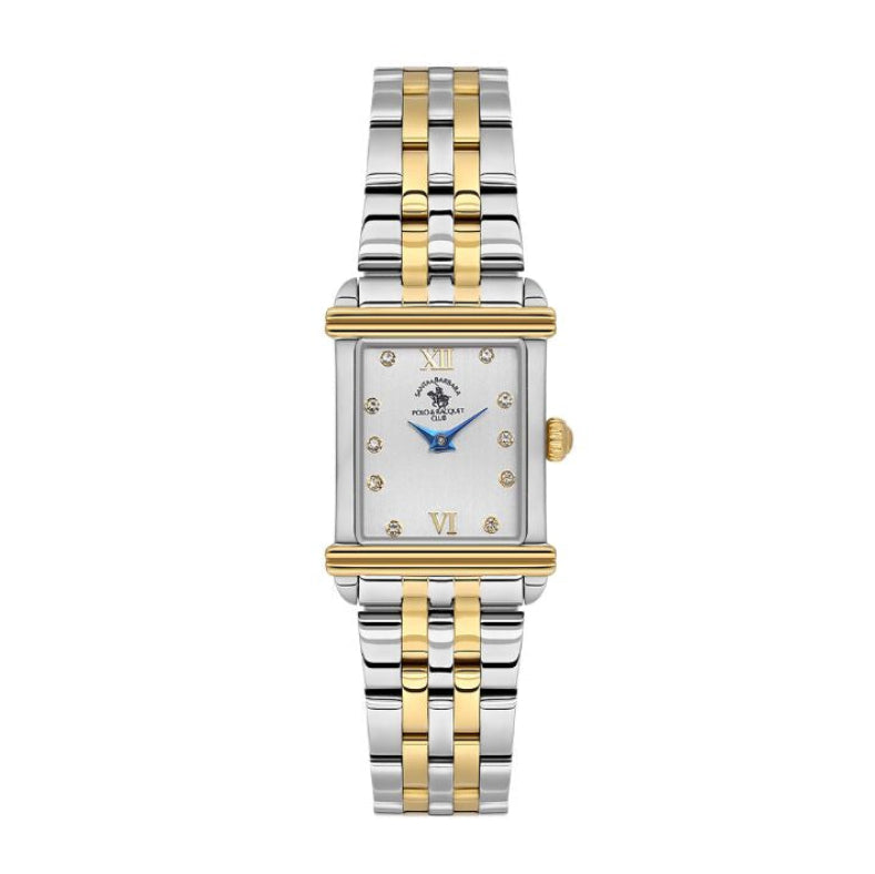 Santa Barbara Polo & Racquet Club White Dial Ladies Watch - SB.1.10623-4