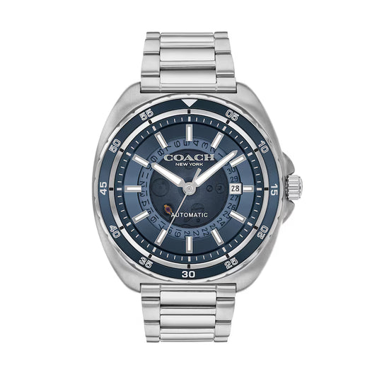 Coach Charter Automatic Blue Dial Men's Watch - 14602711