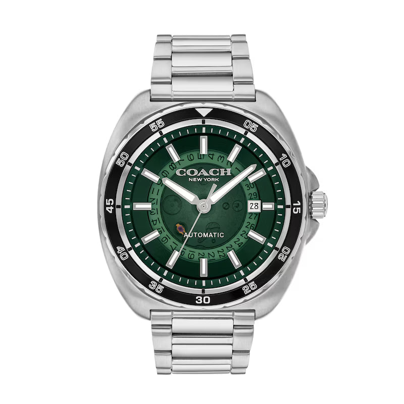 Coach Charter Automatic Green Dial Men's Watch - 14602713