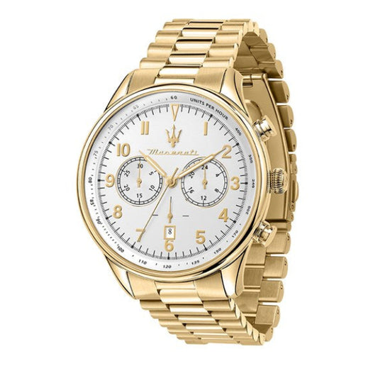 Maserati Tradizione White Dial Men's Watch - R8873646003