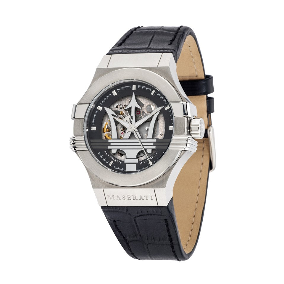 Maserati Potenza Skeleton Dial Men's Mechanical Watch- R8821108038