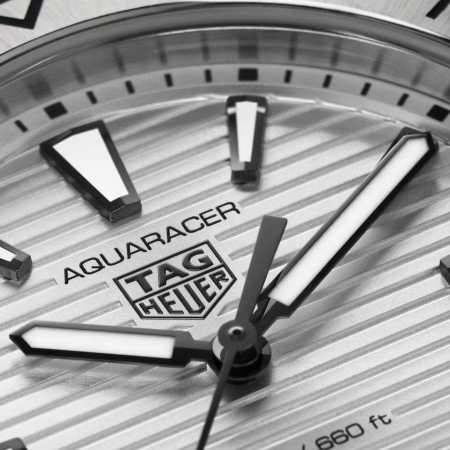 TAG Heuer Aquaracer Professional 200 Silver Dial Men's Watch - WBP1111.BA0627