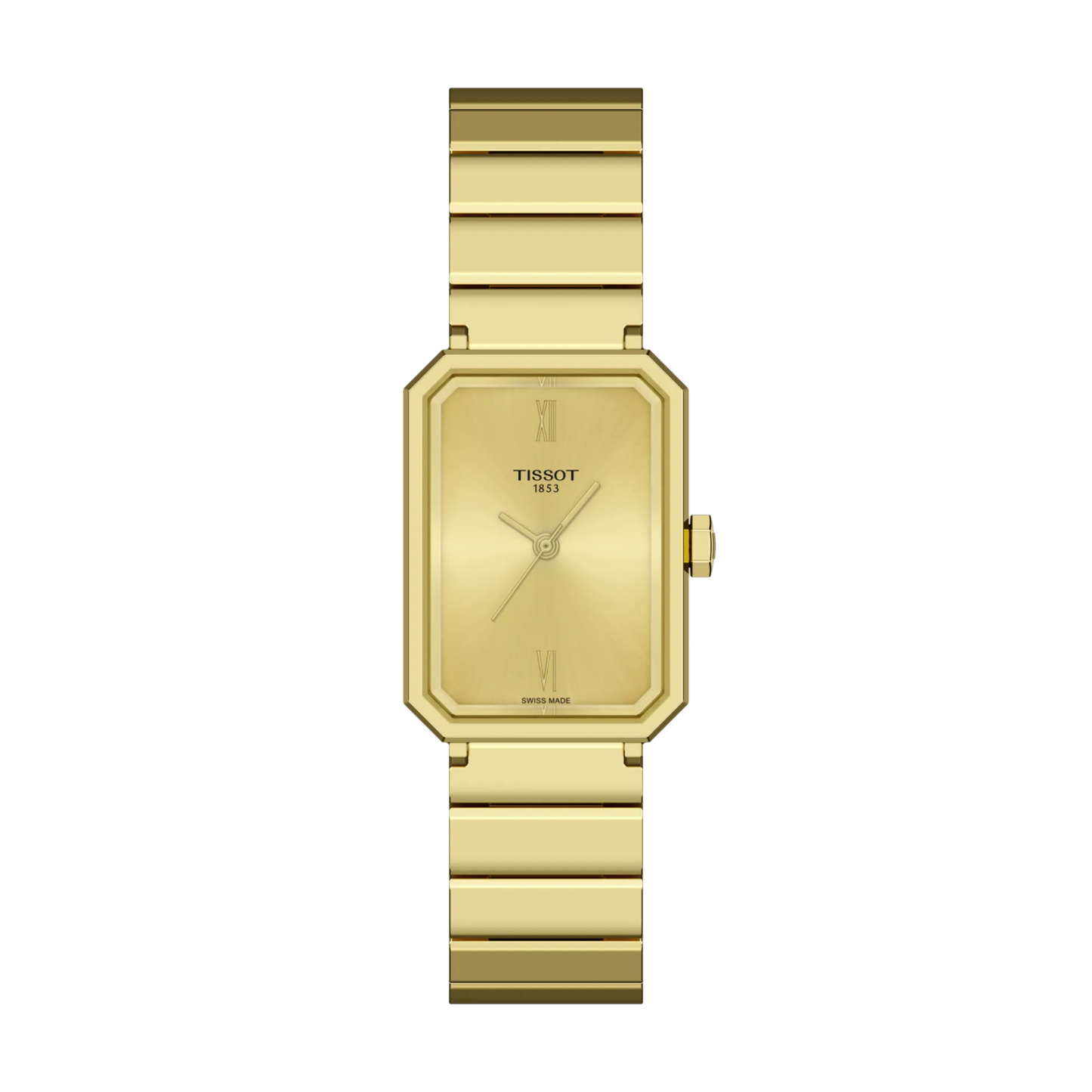 Tissot SRV Yellow Gold Dial Ladies Watch - T160.110.33.023.00