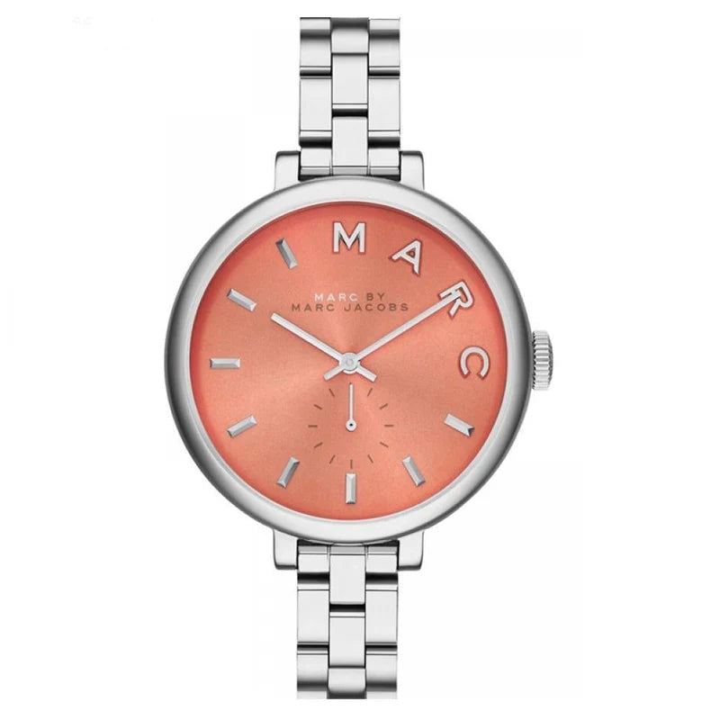 Marc Jacobs Sally Orange Dial Ladies Watch- MBM3365