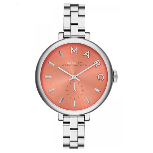 Marc Jacobs Sally Orange Dial Ladies Watch- MBM3365