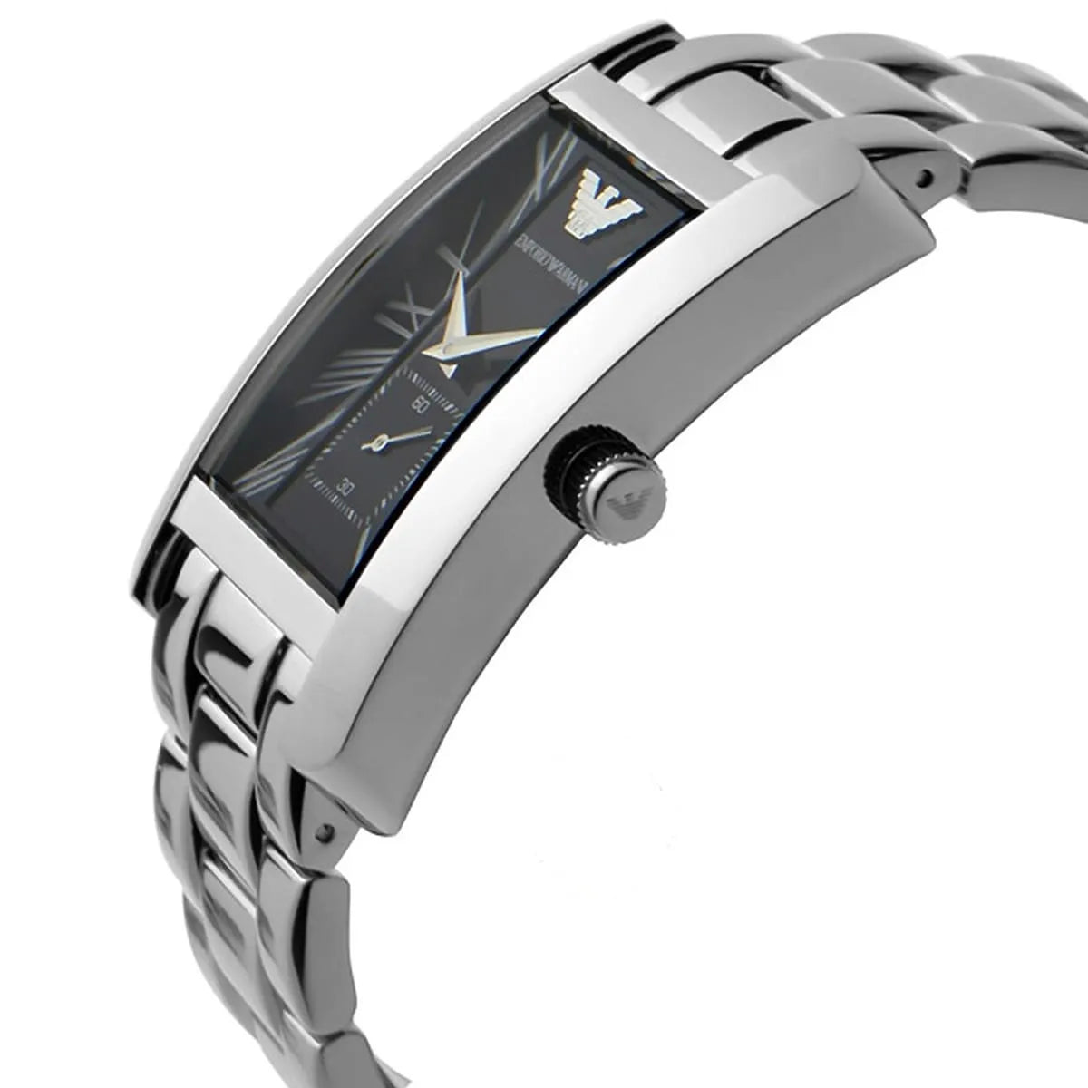 Emporio Armani Classic Black Dial Ladies Watch - AR0156