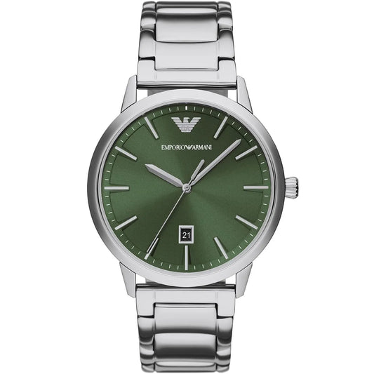 Emporio Armani Green Dial Men's Watch - AR11575