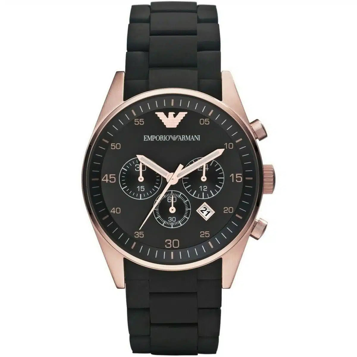 Emporio Armani Black Dial Men's Watch - AR5905