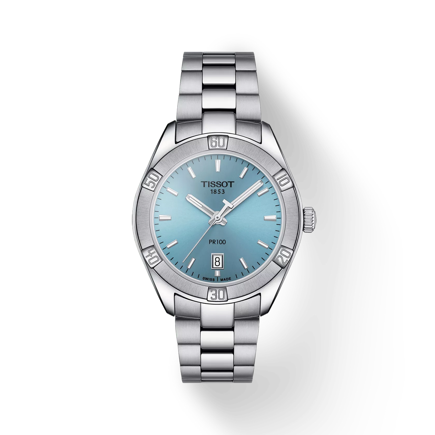 Tissot PR 100 Lady Sport Chic Ice Blue Dial ladies Watch - T101.910.11.351.00