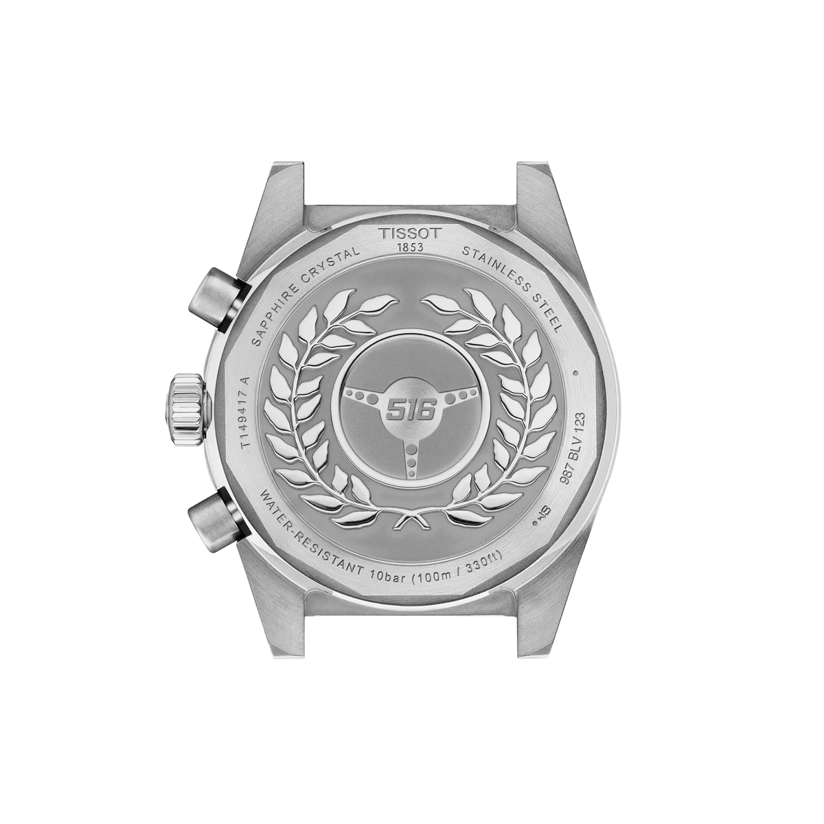 Tissot PR516 White Dial Men's Chronograph Watch - T149.417.11.011.00