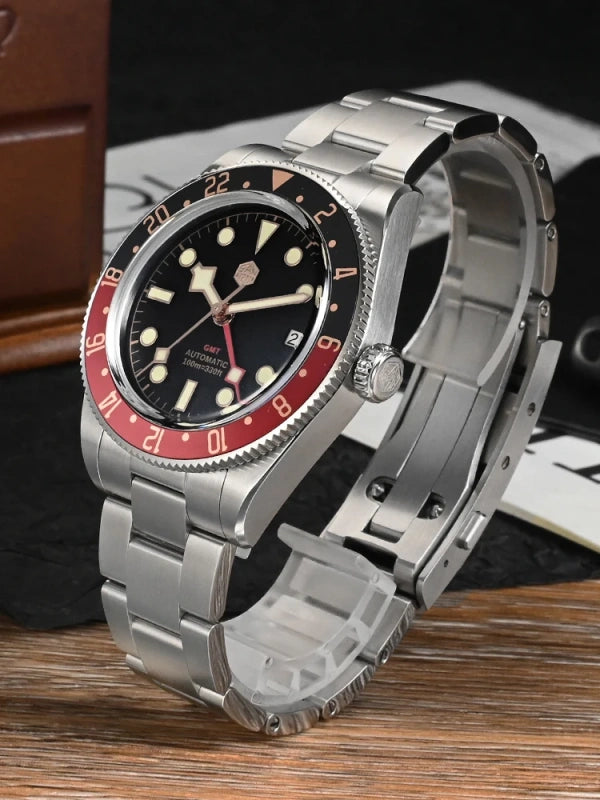 San Martin GMT 39mm Men's Watch -  SN0109-G
