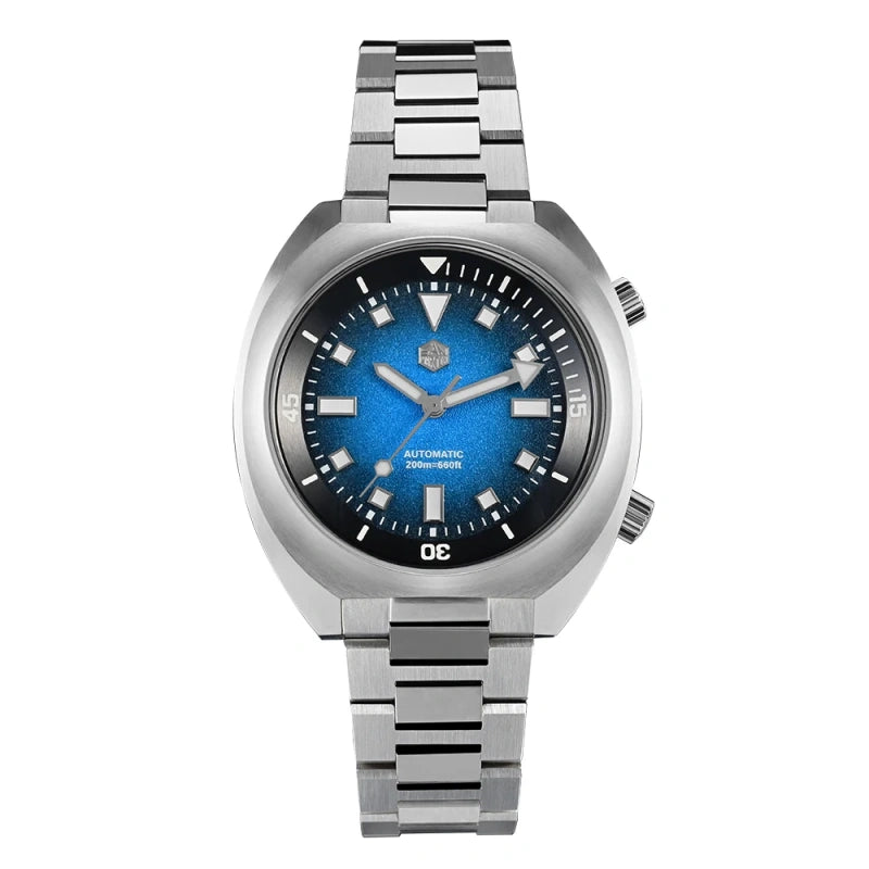 San Martin Blue Dial 42mm Men's Watch - SN0066