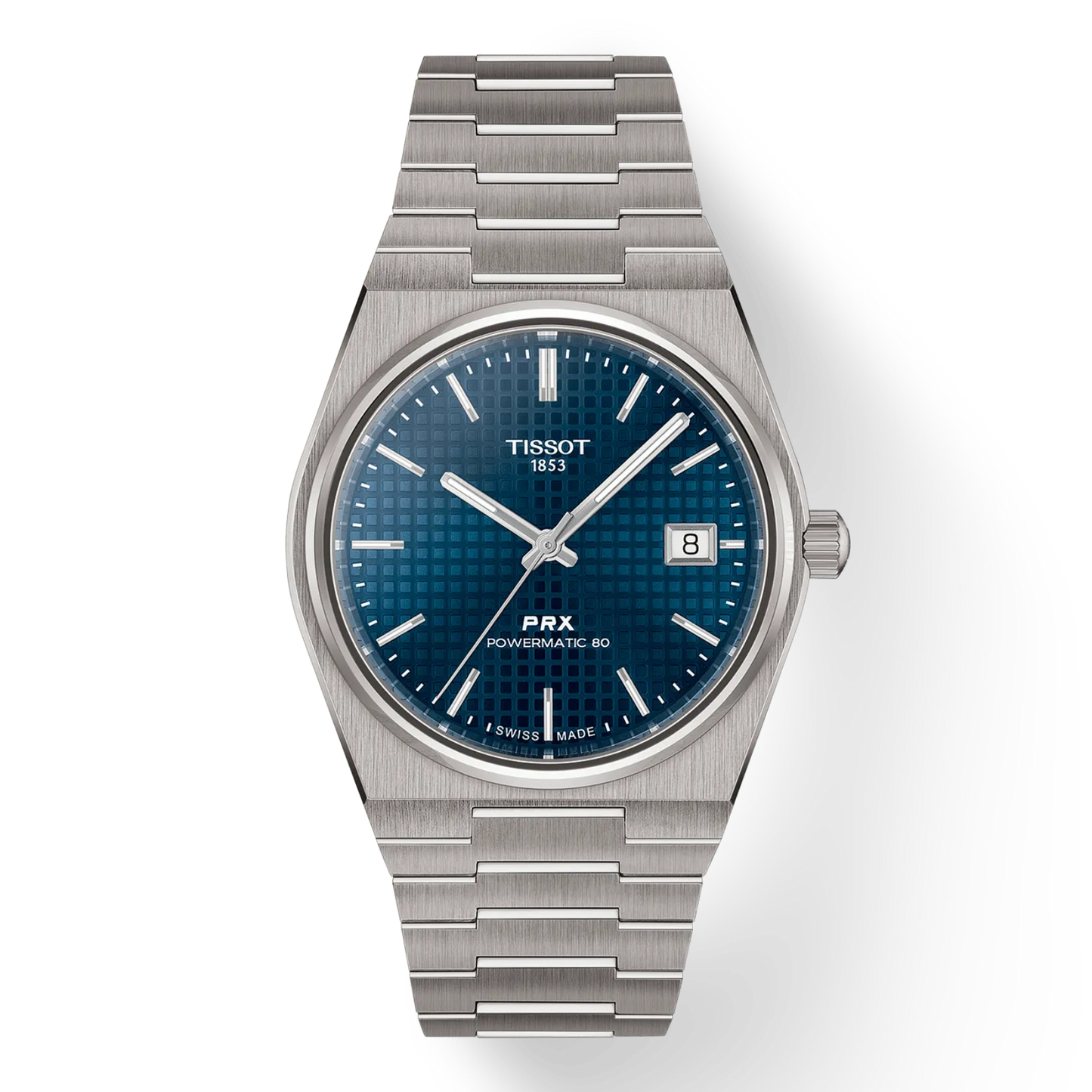 Tissot PRX Titanium Blue Dial 38mm Men's Watch - T137.807.44.041.00