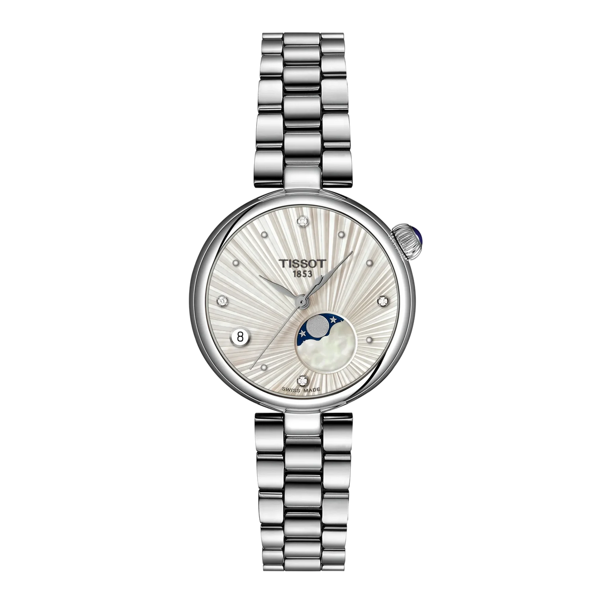 Tissot Desir White Dial 29.6mm Ladies Watch - T152.223.11.036.00
