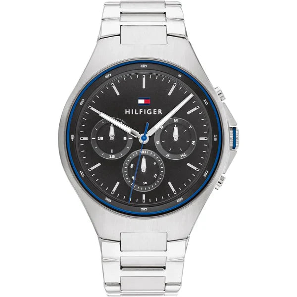 Tommy Hilfiger Justin Gray Dial Men's Chronograph Watch- 1792054