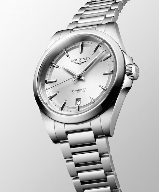 Longines Conquest 38mm White Dial Men's Watch - L3.720.4.72.6