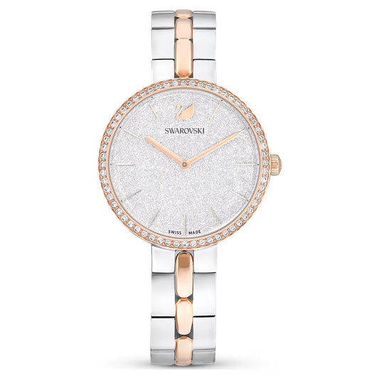 Swarovski White Dial Metal bracelet Ladies Watch - 5644081