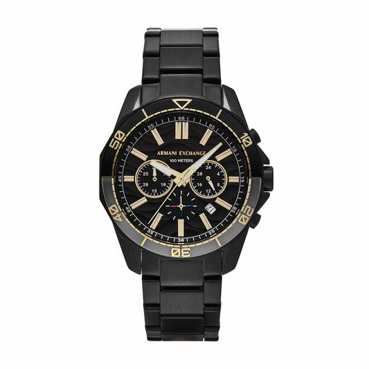Armani Exchange Black Men's Chronograph Watch- AX1963