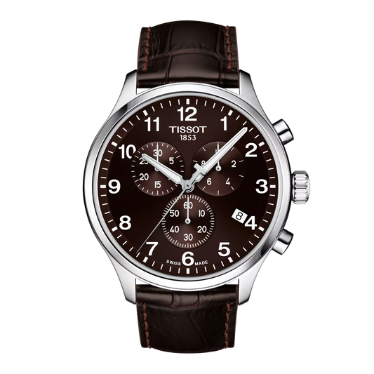 Tissot Chrono XL Classic Brown Dial Men's Watch -  T116.617.16.297.00