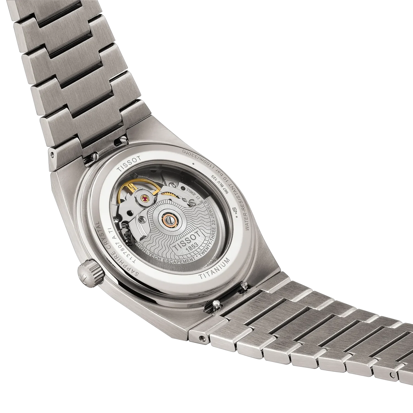 Tissot PRX Titanium Anthracite Dial 38mm Men's Watch - T137.807.44.061.00