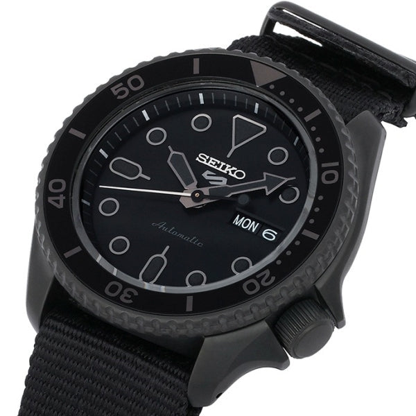 Seiko 5 Sports Black Dial Men's Watch - SRPD79K1