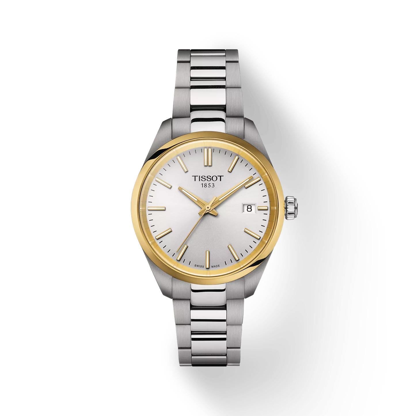 Tissot PR 100 White Dial Ladies Watch - T150.210.21.031.00