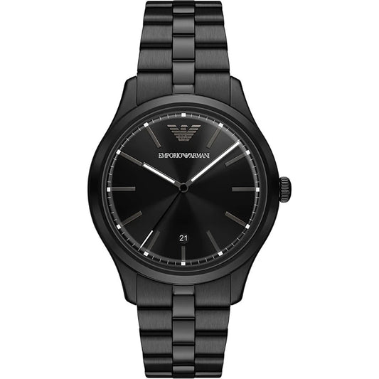 Emporio Armani Black Dial Men's Watch - AR11736