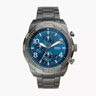 Fossil Bronson Chronograph Men's Stainless Steel Watch- FS5711