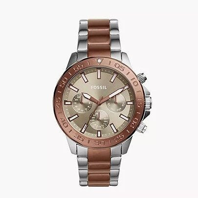 Fossil Copper Tone Men's Chronograph Watch- BQ2502