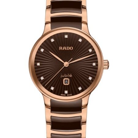 Rado Centrix Quartz Diamond 30mm Watch for Women- R30024732