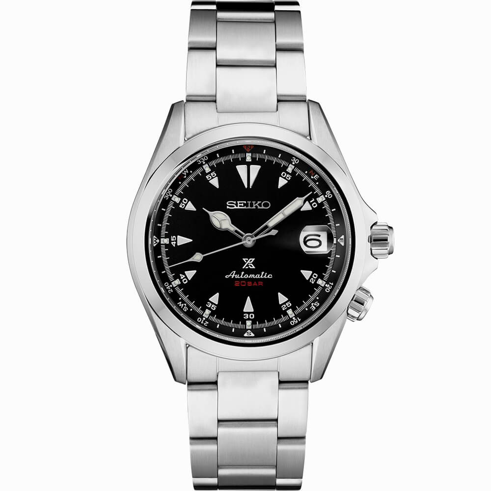 Seiko Prospex Alpinist Black Dial Men's Automatic Watch- SPB117J1