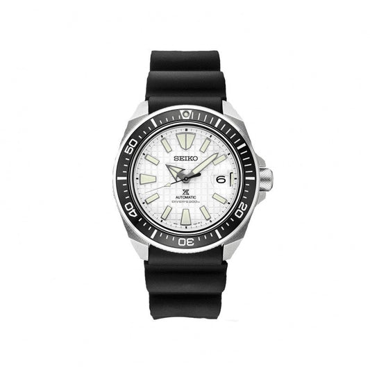 Seiko Prospex King Samurai White Dial Men's Diver Automatic Watch- SRPE37J1