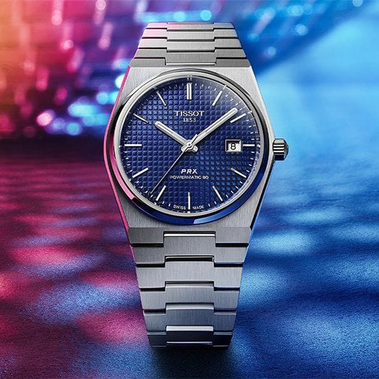 Tissot PRX Powermatic 80 Blue Dial Men's Automatic Watch- T137.407.11.041.00
