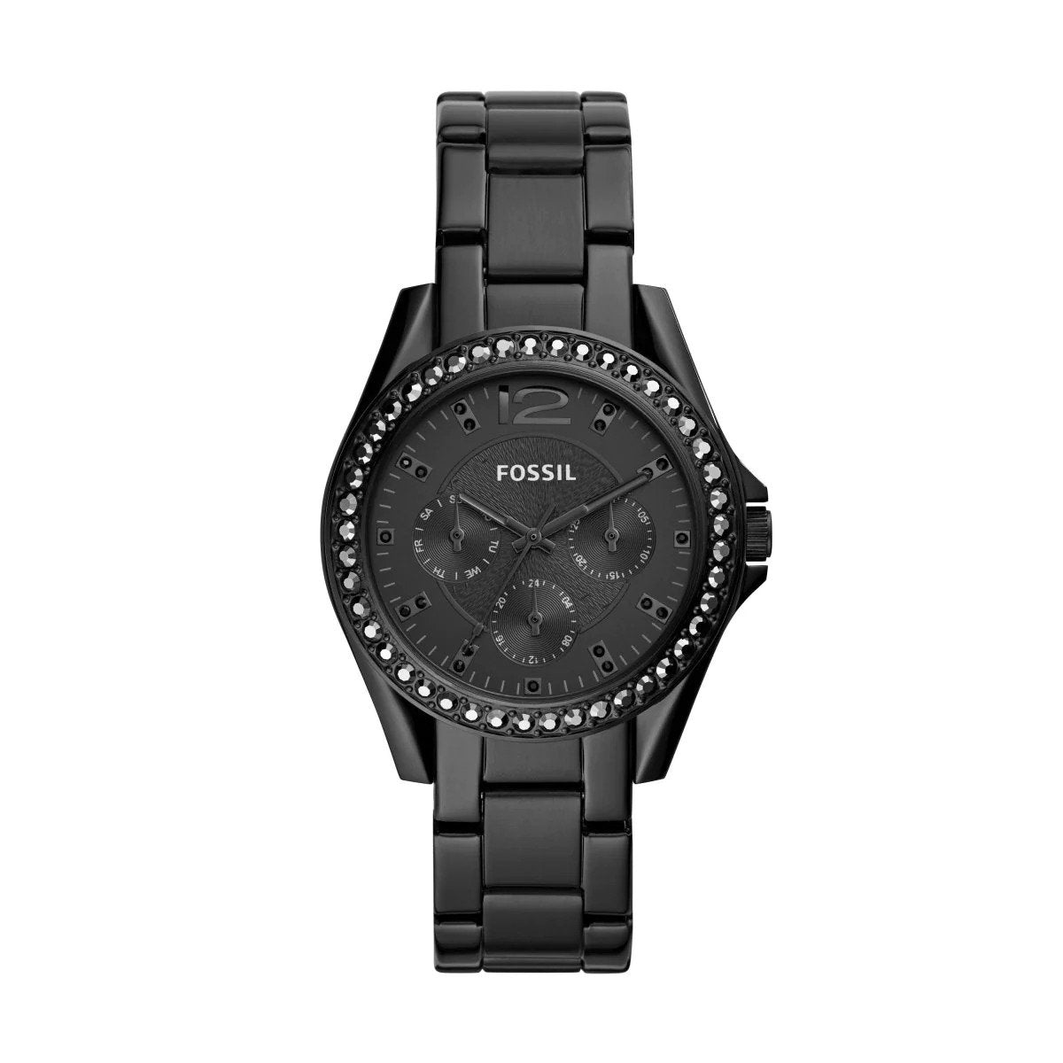 Fossil Black Multifunction Riley Women's Watch- ES4519