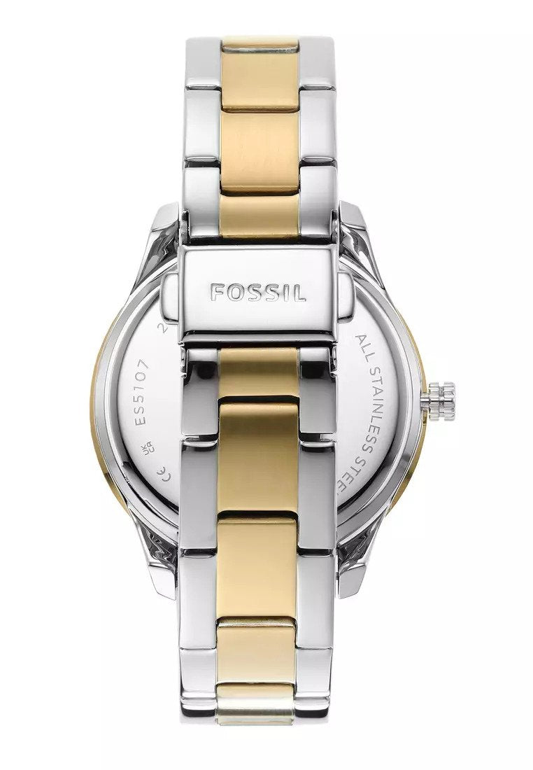 Fossil Dual Tone Multifunction Women's Watch- ES5107