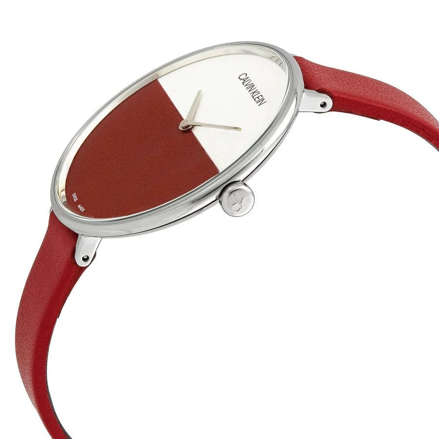 Calvin Klein Rise Red Quartz Analog Women's Watch- K7A231UP