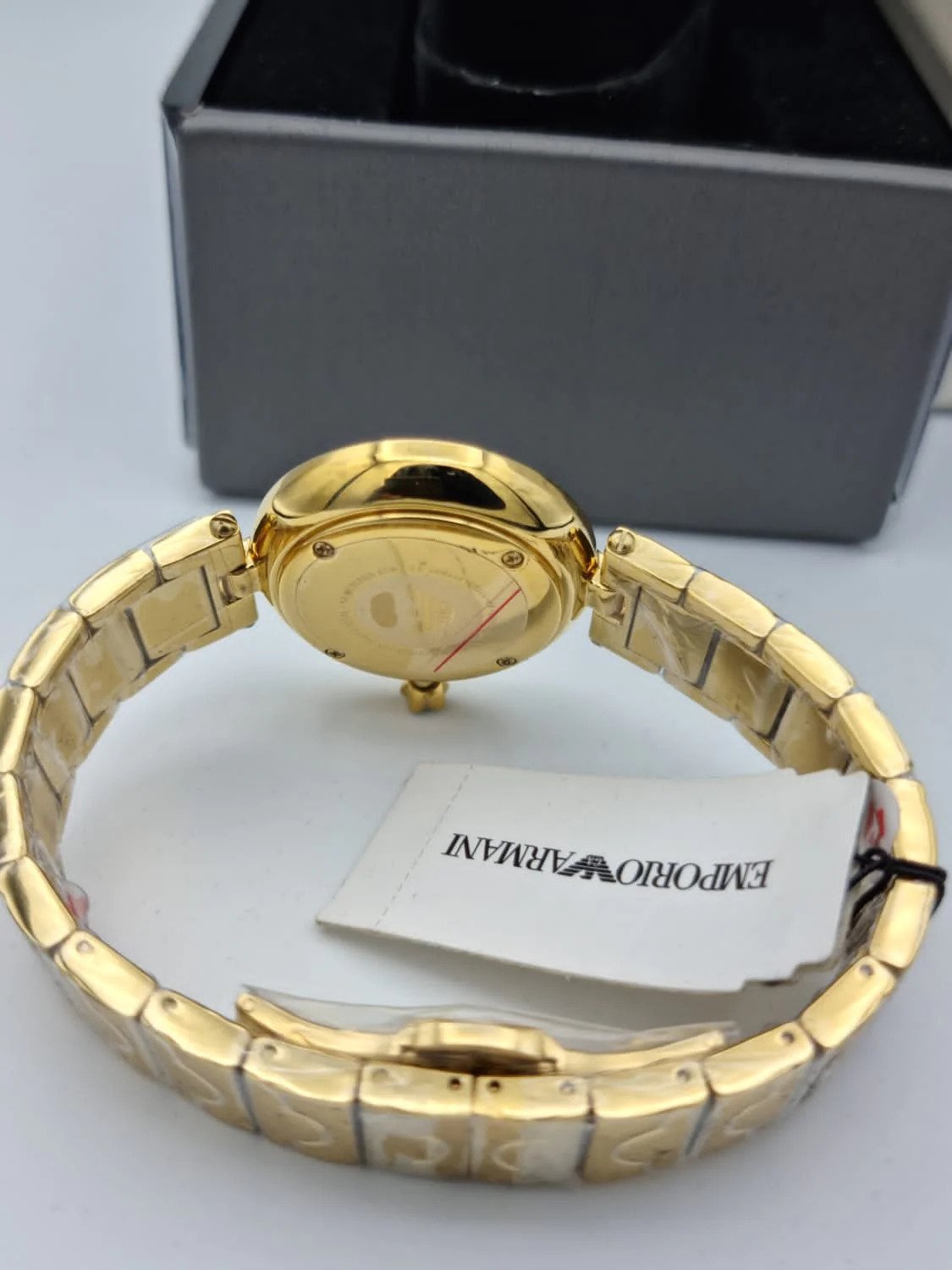 Emporio Armani Two Hand Gold Women's Watch- AR11198