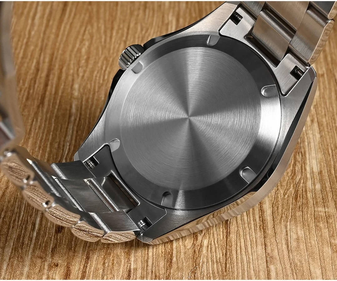 San Martin 39mm White Dial GMT Men's  Mechanical Watch-  SN0129