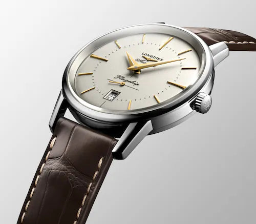 Longines Flagship Heritage Opaline Ivory Dial 38.5mm Men's Watch - L47954782