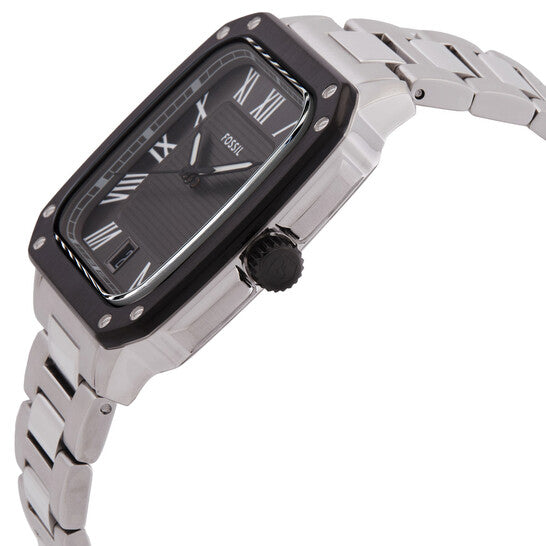 Fossil Crosby Black Dial Men's Watch - FS6122