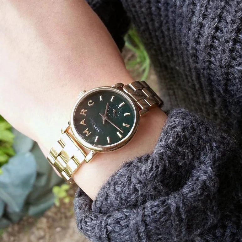 Marc Jacobs Baker Green Dial Ladies Watch - MBM3249