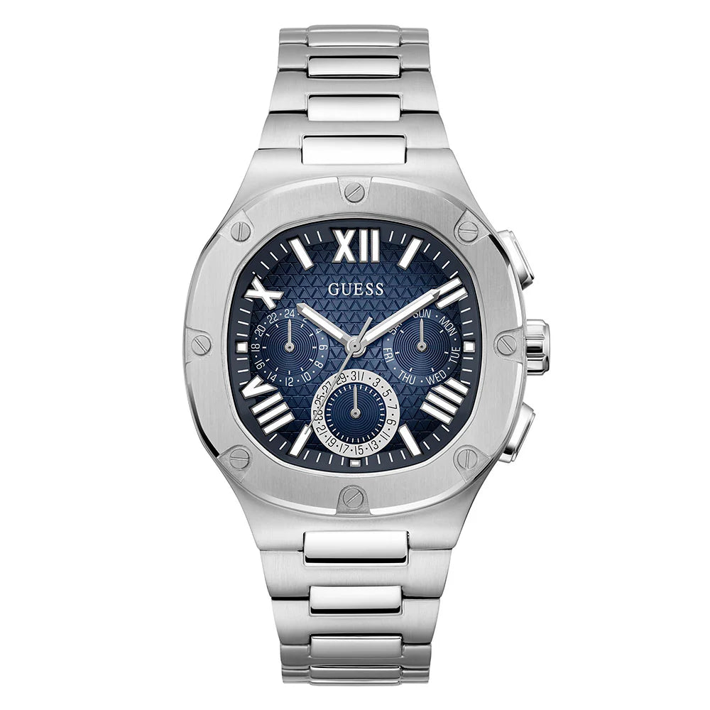 Guess Multi functions Blue Dial Men's Watch- GW0572G1