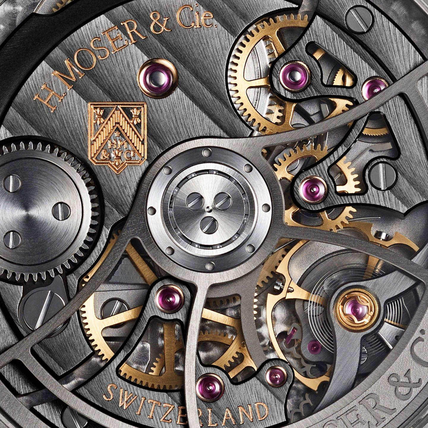 H. Moser & Cie. Pioneer Centre Seconds Cosmic Green Men's Watch - 3201-1201